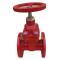 resilient seated non- rising stem fire fighting gate valve