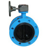Full lined rubber EPDM midline flanged butterfly valve