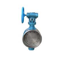 metal seat weld ended butterfly valve