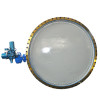 Electric dust butterfly valve