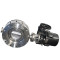 stainless steel hard sealing flanged butterfly valve