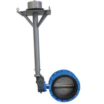 Directly buried flange butterfly valve