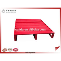 Manufacturer 1000kg capacity zinc plated and powder coated warehouse steel pallet