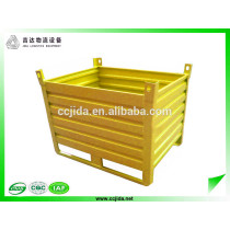 metal transport container for warehouse