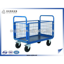 Hot sale heavy duty factory wholesale large metal storage mesh box pallet with wheels