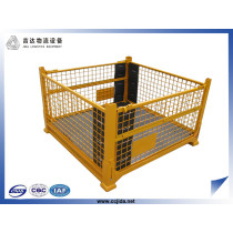 Metal pallet cage