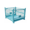folding Steel mesh wire cage pallet Box