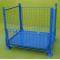 Steel foldable wire mesh basket pallet