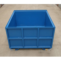 Warehouse Powder Coated Storage Box Steel Pallet for shipping