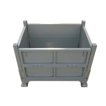 heavy duty collapsible steel pallet box
