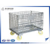 Collapsible wheeled folding trolley cart