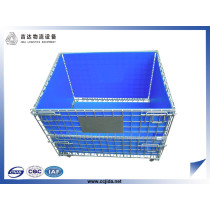 Industrial Stackable Wire Mesh Storage Cage