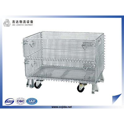 Foldable mesh metal roll cage