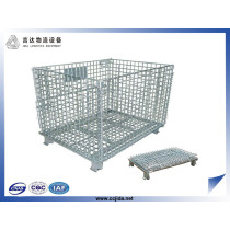 Warehouse Detachable Roll Metal Storage Cage