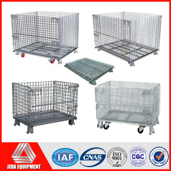 galvanized industrial rectangular steel wire mesh cages