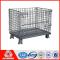 folding wire metal warehouse container Collapsible mesh cage