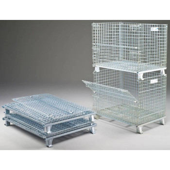 industrial storage heavy duty wire mesh cages