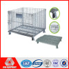 Collapsible folding wire mesh container with PP Sheet