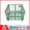 wire cage pallet with vertical divider