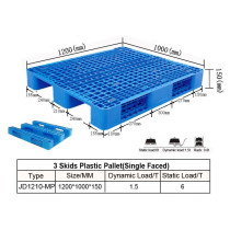 Customized High Quality Stackable Heavy Duty Plastic Pallet