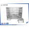 Steel pallet cage woven wire mesh