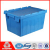 Plastic turnover bin with lids