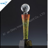 Colorful Crystal Football Trophies and Awards