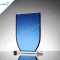 Blue Glass Plaques Personalized