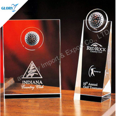 Custom Crystal Sports and Trophies For Golf Club