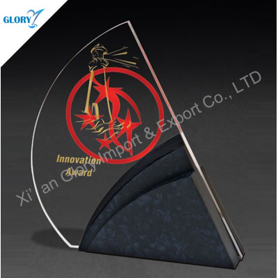 China Crystal Trophy For Activity Souvenir