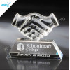 Crystal Hand Trophy For Corporate Awards