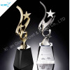 Gold Silver Star Custom Corporate Awards