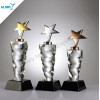 Gold Silver Bronze Star Corporate Trophy Awards