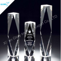 Custom Crystal Trophy Designs For Souvenir