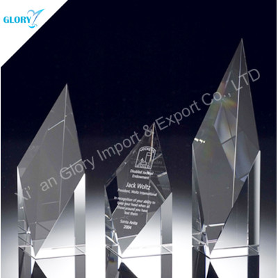 New Custom Obelisk Crystal Award