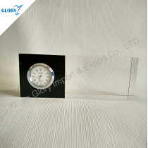 Personalized Noble Cuboid Crystal Clock