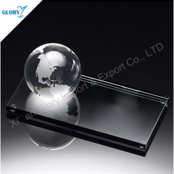 Clear Small Crystal Globe Ball For Paperweight