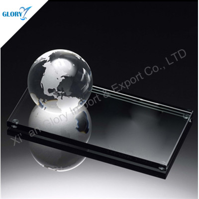 Clear Small Crystal Globe Ball For Paperweight