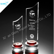 Custom Globe Crystal Award Plaques