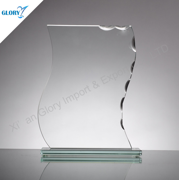 Custom Blank Glass Trophy Suppliers