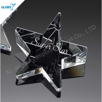 New Design Paperweight Crystal Star