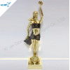 2018 Quality Golden Award Trophy For Woman