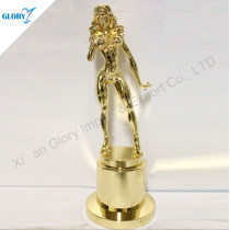 Quality Bodybuilding Statue Trophy For Woman