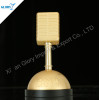 Custom Golden Metal Microphone Trophy