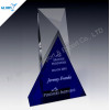 Blue Crystal Souvenir For Corporate Award
