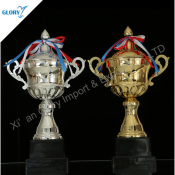 Colorful Silver Golden Trophy Cup Award In China