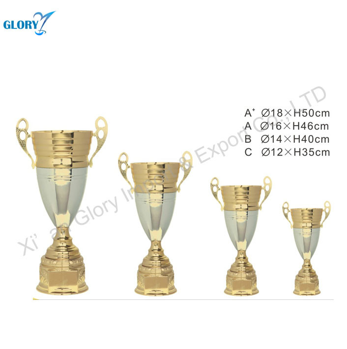 Large Quality Elegant Metal Trophies Cup 