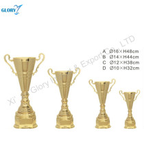 Quality Gold Metal Tall Trophy Cups In China
