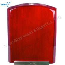 Wholesale Quality Red Blank Wooden Plaque