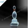 Wholesale Elegant Crystal Bowling Trophy